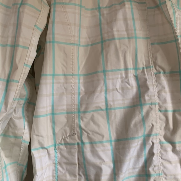 The North Face Plaid Wind Breaker with Hood Size Medium - Picture 3 of 6